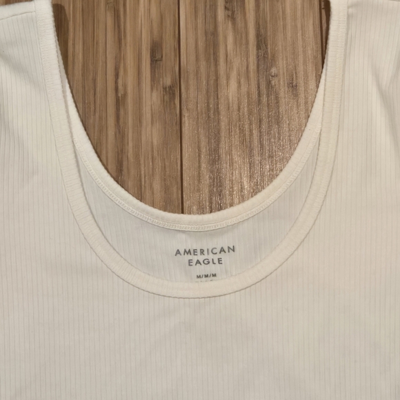 NWOT American Eagle Cream Bodysuit - Picture 5 of 8